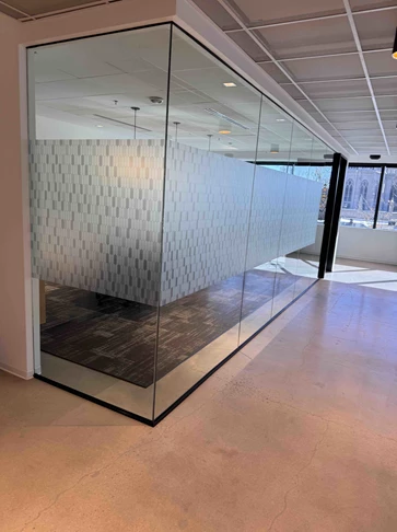 Privacy Window Film on Conference Room