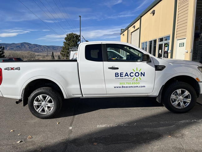 Beacon Communications Vehicle Graphics & Lettering